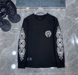 Chrome Hearts Long Sleeve – Black, Used, Woman, Size M