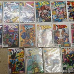 LOT 16 X MEN MARVEL COMICS 79 SEPTEMBER;  80 OCTOBER;  58  NOVEMBER; 57 OCTOBER;  83 JANUARY;  81 NOVEMBER;  74 APRIL; 73 MARCH; 75 MAY;  60 JANUARY; 