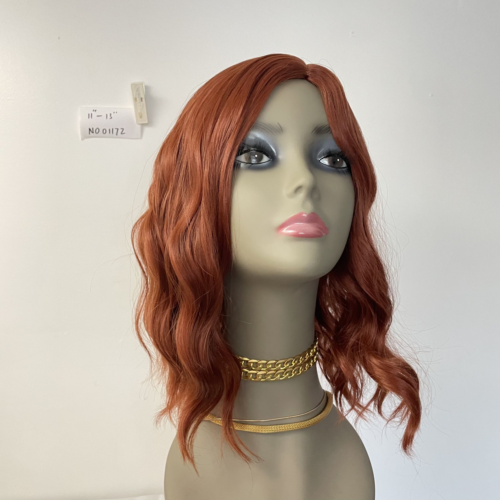 WIG. NO01172 (11-13 inch)adjustable elastic band.