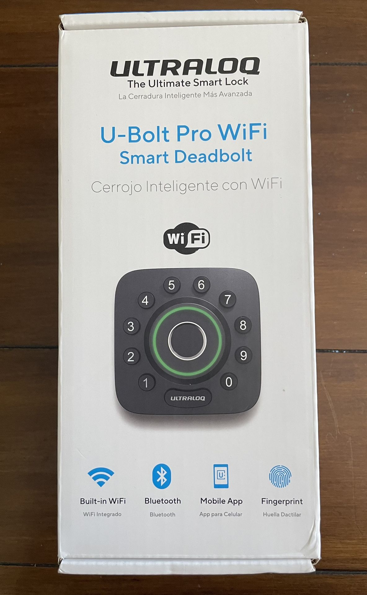 Ultraloq U Bolt Pro WiFi Smart Deadbolt 