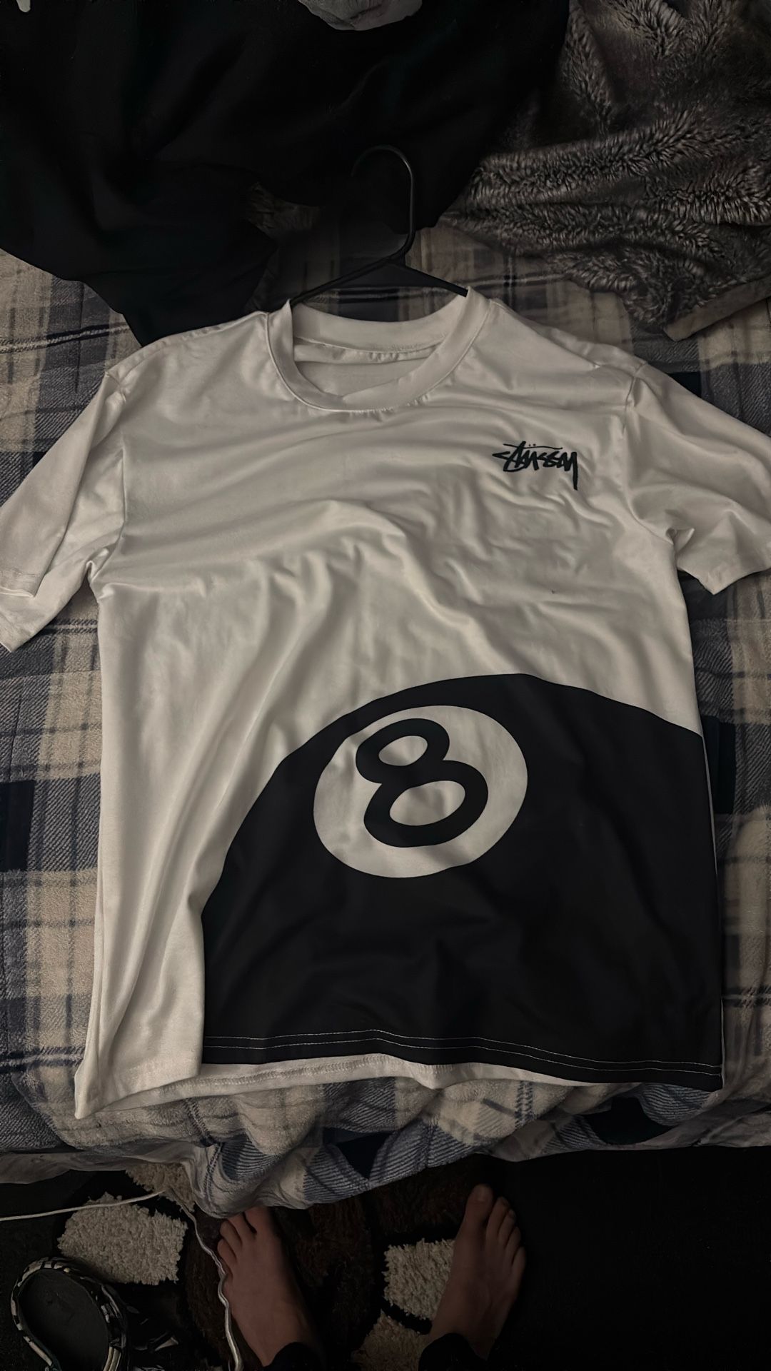 Stussy 8 Ball Shirt Size S And M
