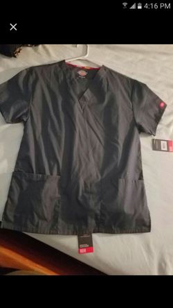 Gray dickies scrubs