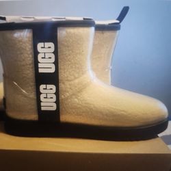 Ugg  Classic Clear Natural/women  Waterproof