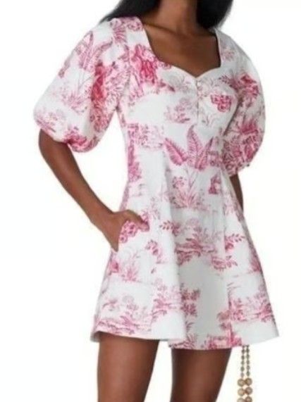 Nicholas Pink Lydia Dress size 6