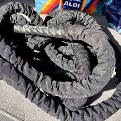 30’ Covered Battle Rope By Intent Sports - Excellent Condition 