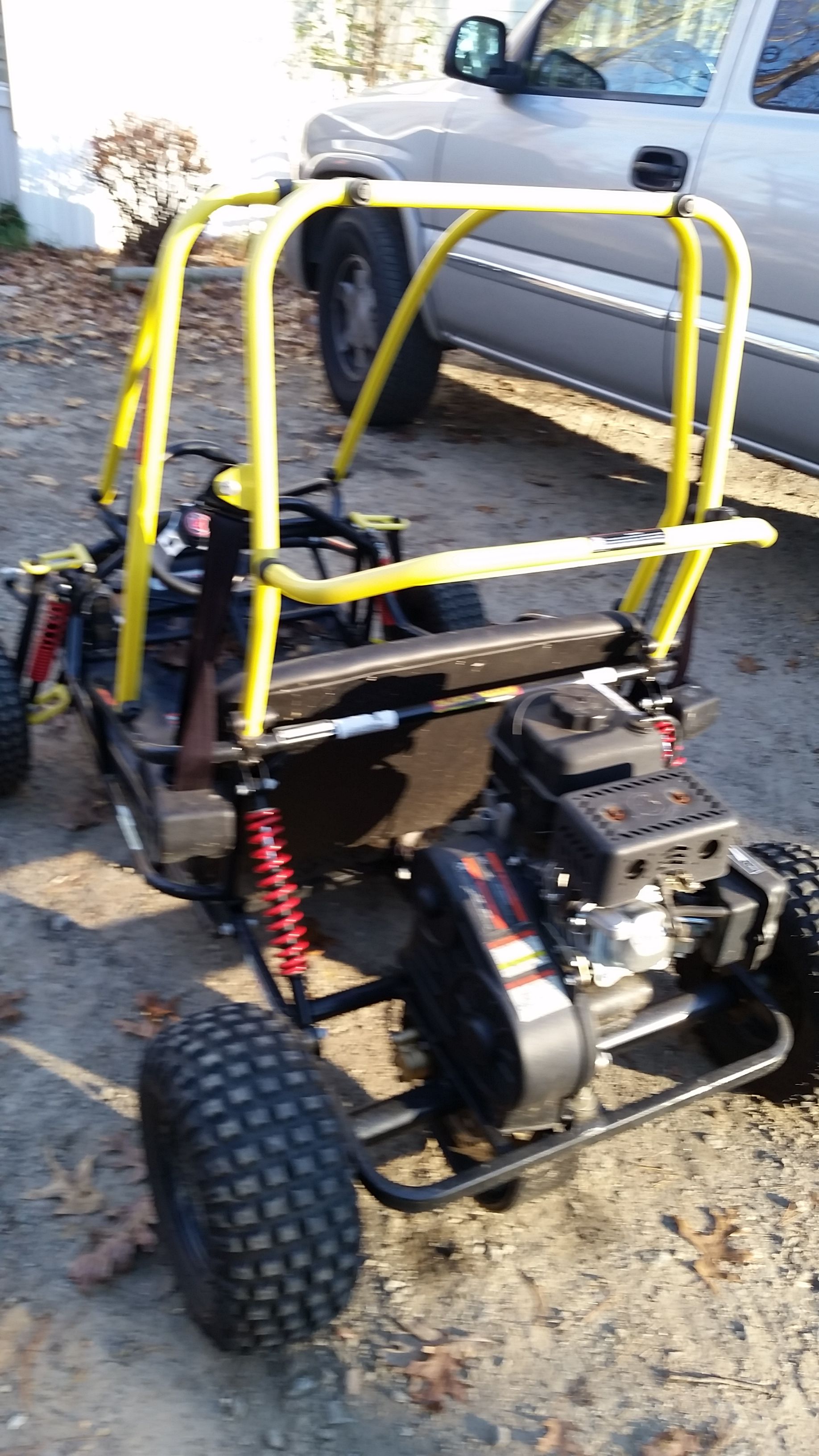 Black widow 136cc engine go kart