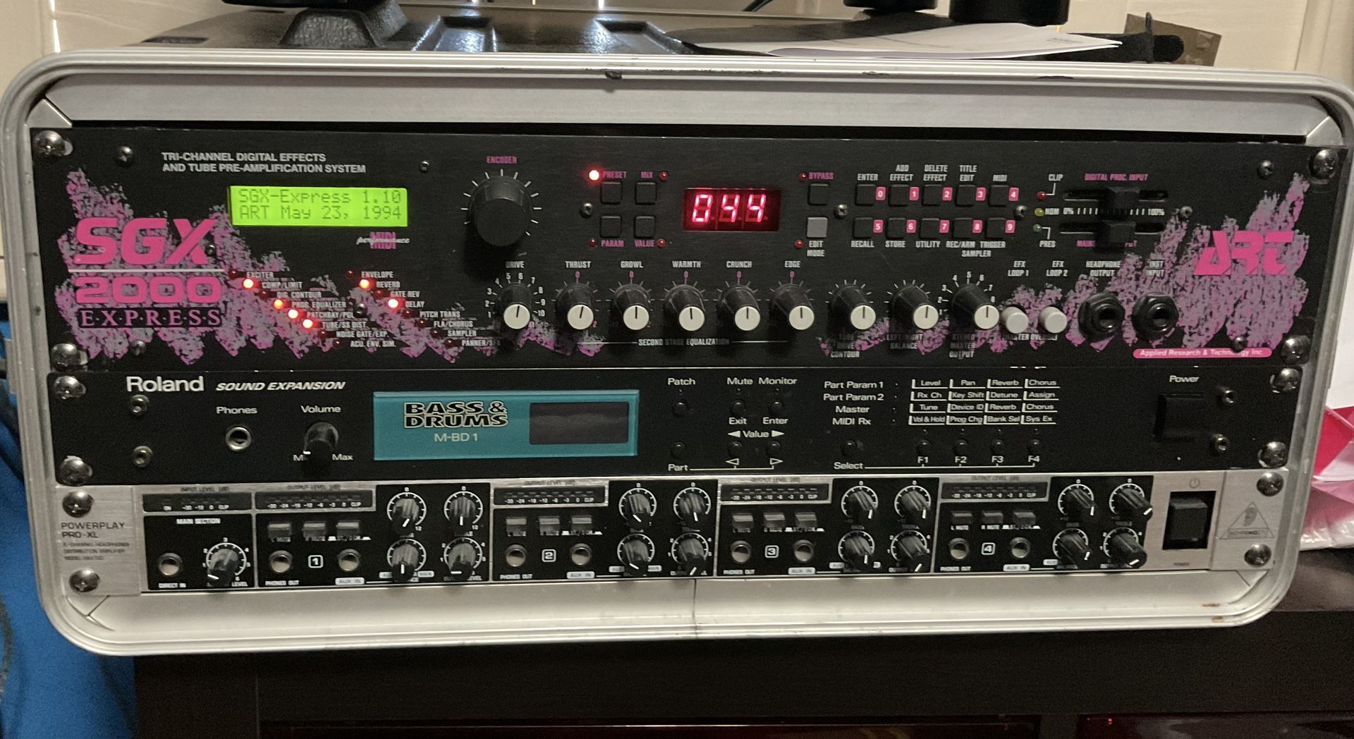 ART SGX 2000 Express and ART Ultrafoot Midi Foot Controller/Trade For Fender American Special Guitar Neck