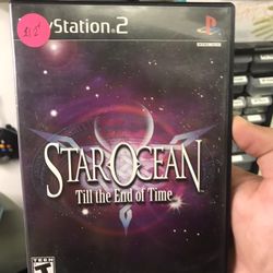 Star Ocean Till The End Of Time Ps2