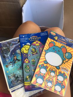 Old stickers Harry Potter aliens & Pokémon only $2.00