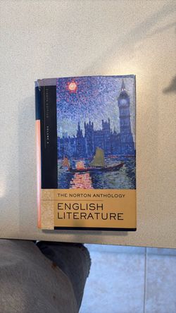 The Norton Anthology of English Lit
