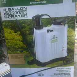 Backpack sprayer