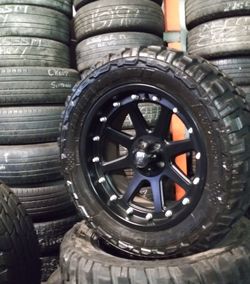 Off-road Rims Titan Wheels F-150 Balistic Pro Comp Kmc Method Tacoma Wrangler Yukon Tahoe