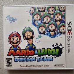 Mario And Luigi Dream Team CIB For Nintendo 3DS 