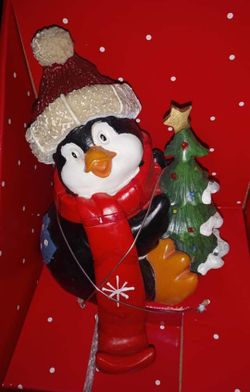 Holiday stacking holder new and heavy