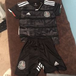 Original Kids Mexico Jersey And Shorts 