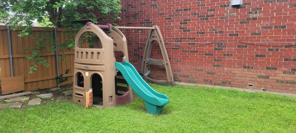 Play House Set Swing and Slide