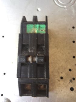 20A 120/240V 2Poles Bolton Zinsco Circuit Breaker