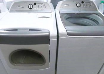 Electric Washer Dryer Set - Laundry