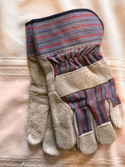 Leather Palm Work Gloves