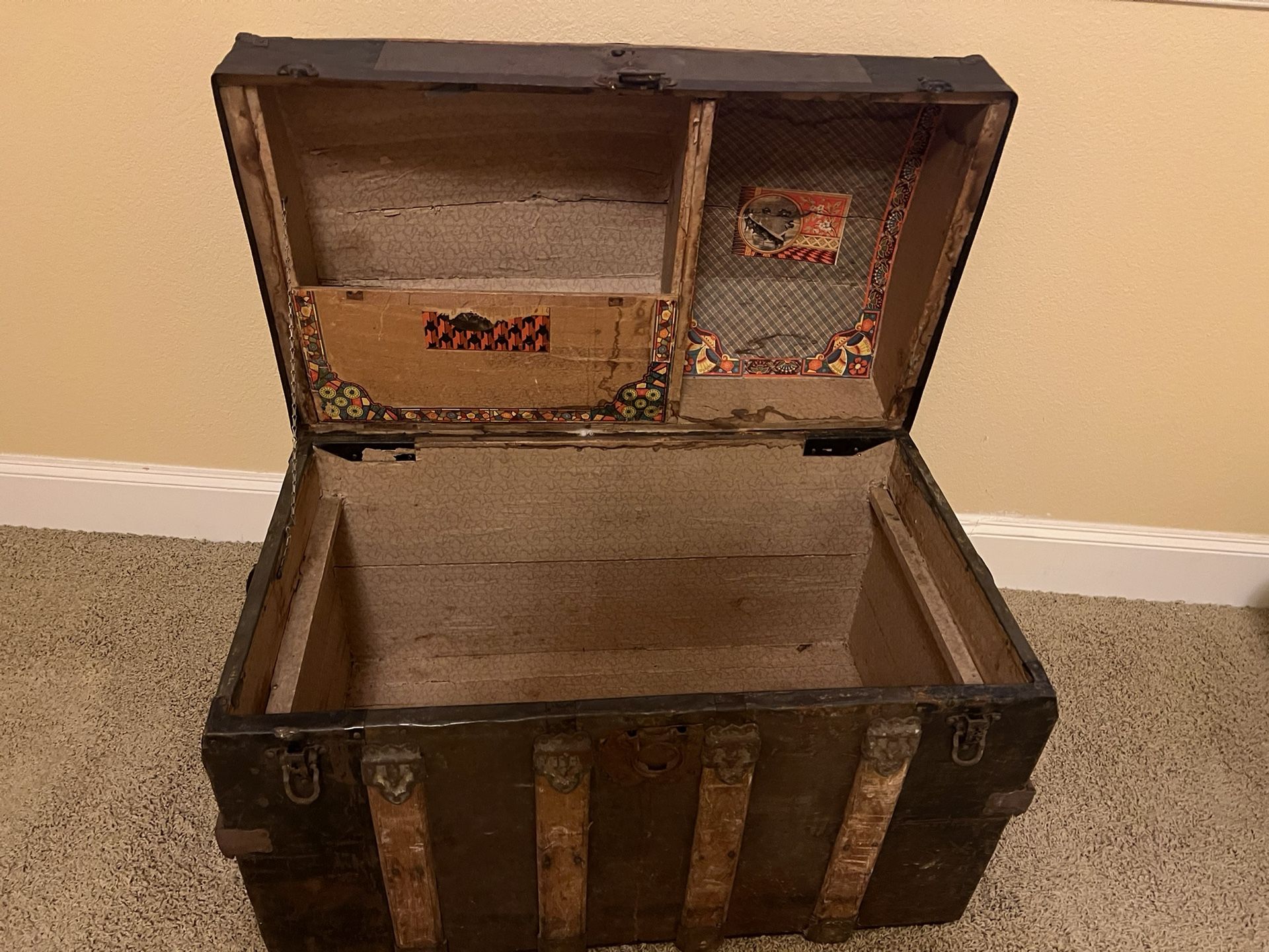 Antique Steamer Trunk
