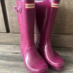 Girls Hunter Rubber Rain Boots