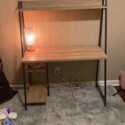 Brand New Desk With Lamp 