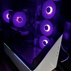 Gaming Pc, Keyboard, Mouse, Monitor