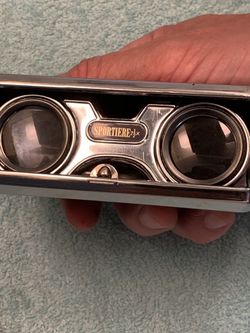 Sportier 2.5x Folding Binoculars For your pocket originally used for the opera made in Japan vintage