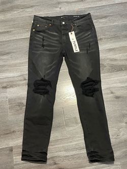 Purple jeans