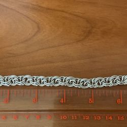 Sterling Silver Charm Bracelet 7”