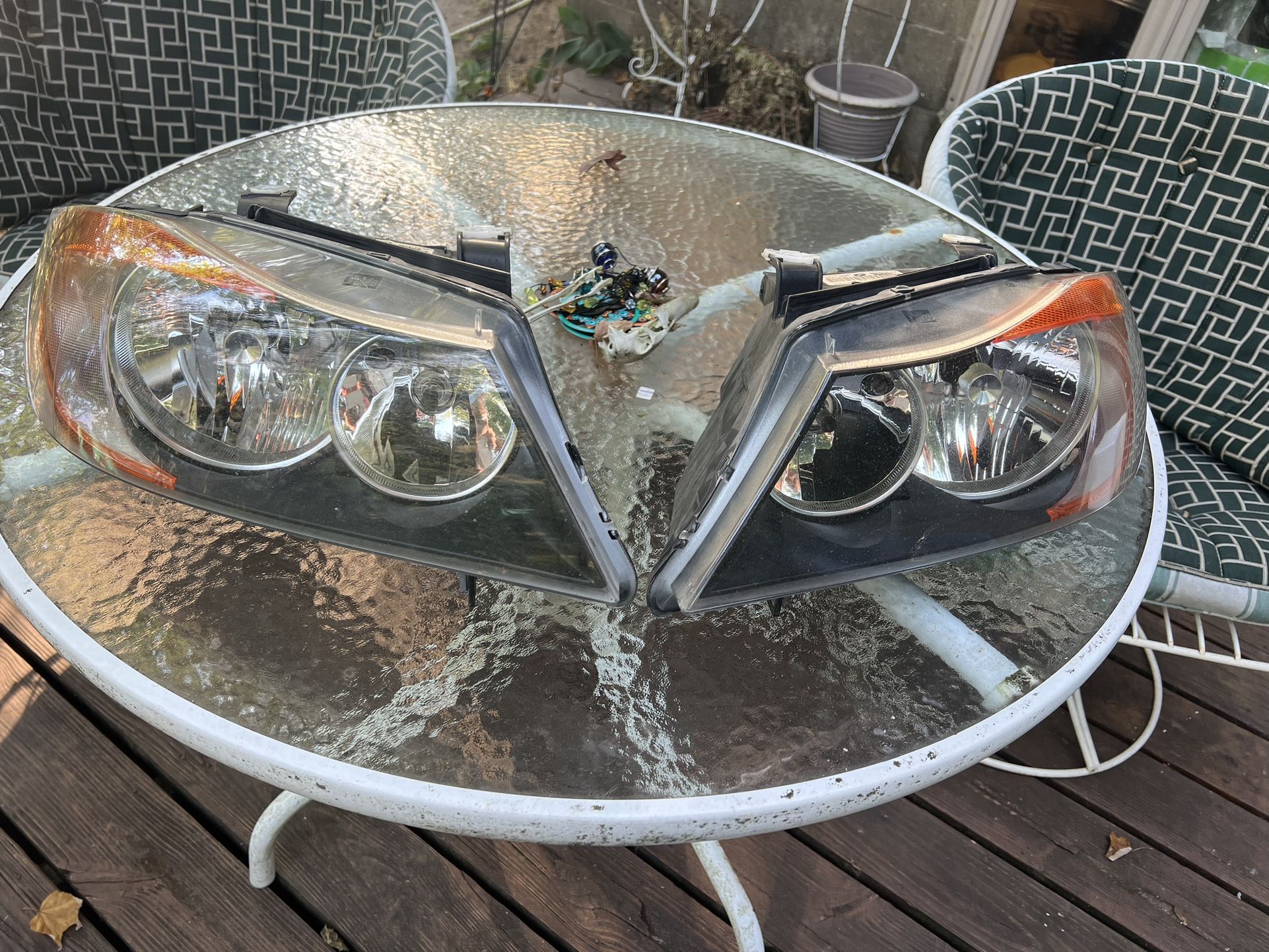 BMW 3 series headlights P/N (contact info removed)