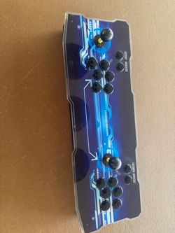 2-Player Arcade Joystick Fight Stick Controller wihh the games