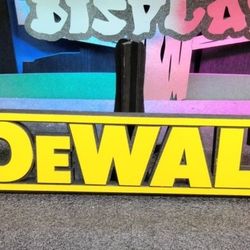 Yellow on Black Magnetic DeWalt Logo 🧲 🧲 