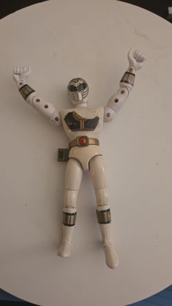 White Ranger figure