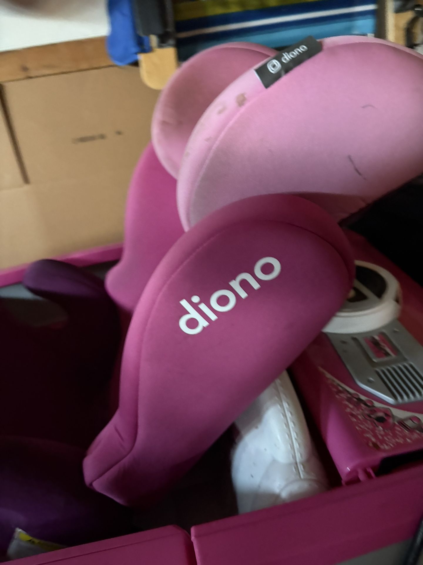 Pink Car Seat