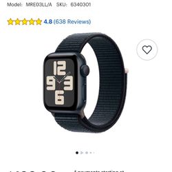 Apple Watch SE 40mm Gen 2