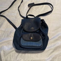 Coach Back Pack Purse