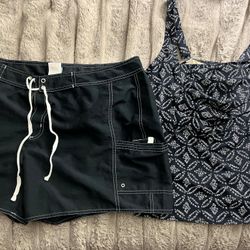 Swimsuit 18 W Top 1x Bottom 