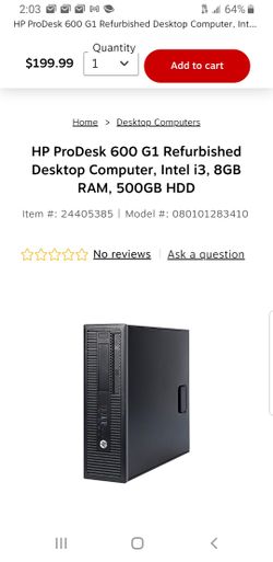 LIKE NEW HP DESKTOP FOR CHEAP