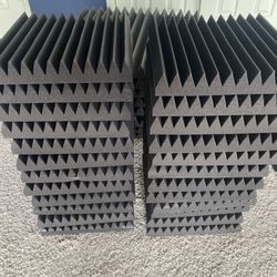 Acoustic Square Foam Panels 1ftx1ft (24pc)