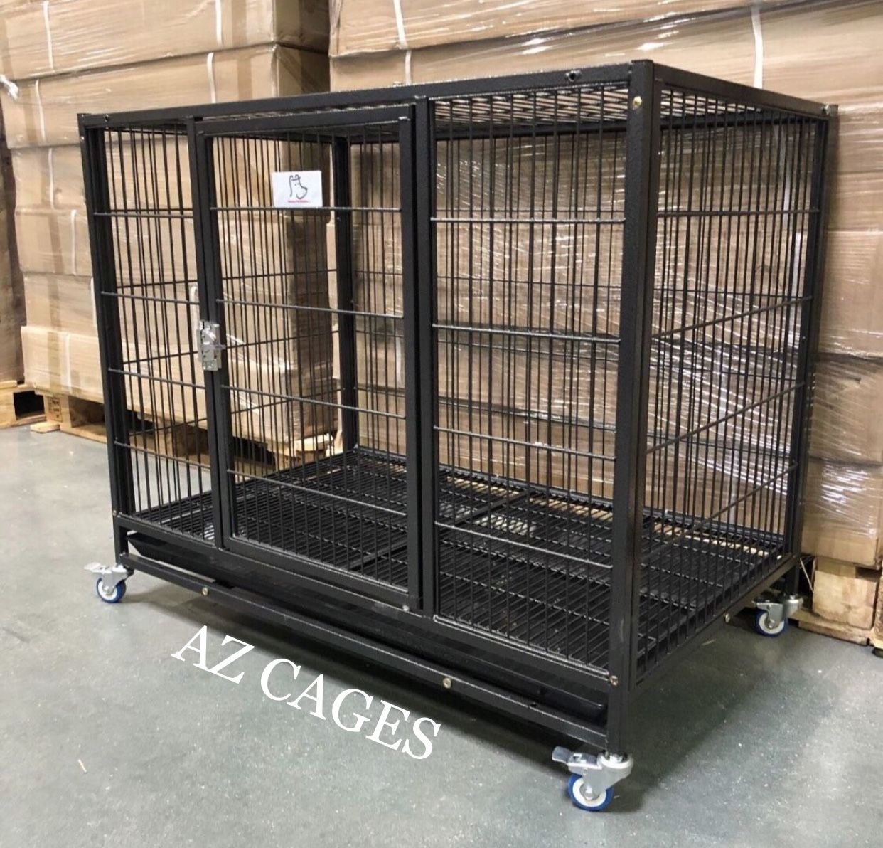 🐩Brandnew Dog Kennel Crate Cage 🐶Dimensions: 37”L X 23”W X 30”H 🇺🇸