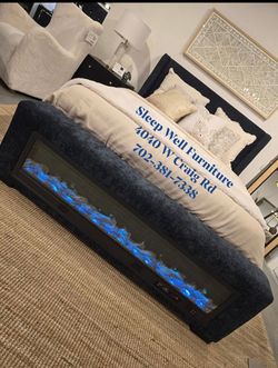 ✨️ King, Cal King, Queen Bed Frame ✨️ Furniture Sectionals, Bedrooms, Dining Avail