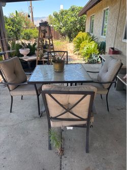 Patio furniture
