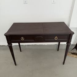 Vintage Desk Console Table 