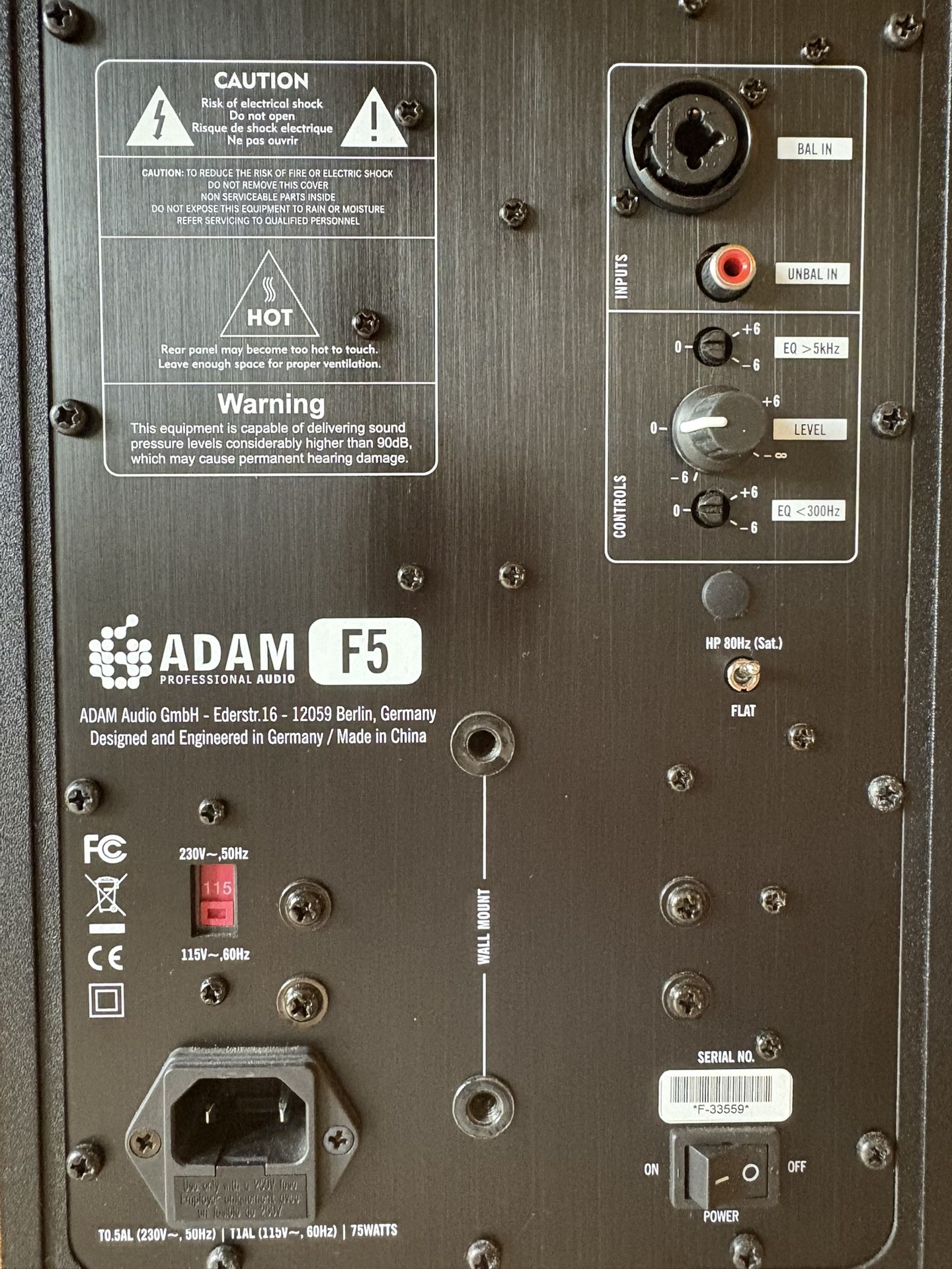 Adam F5 Studio Monitors