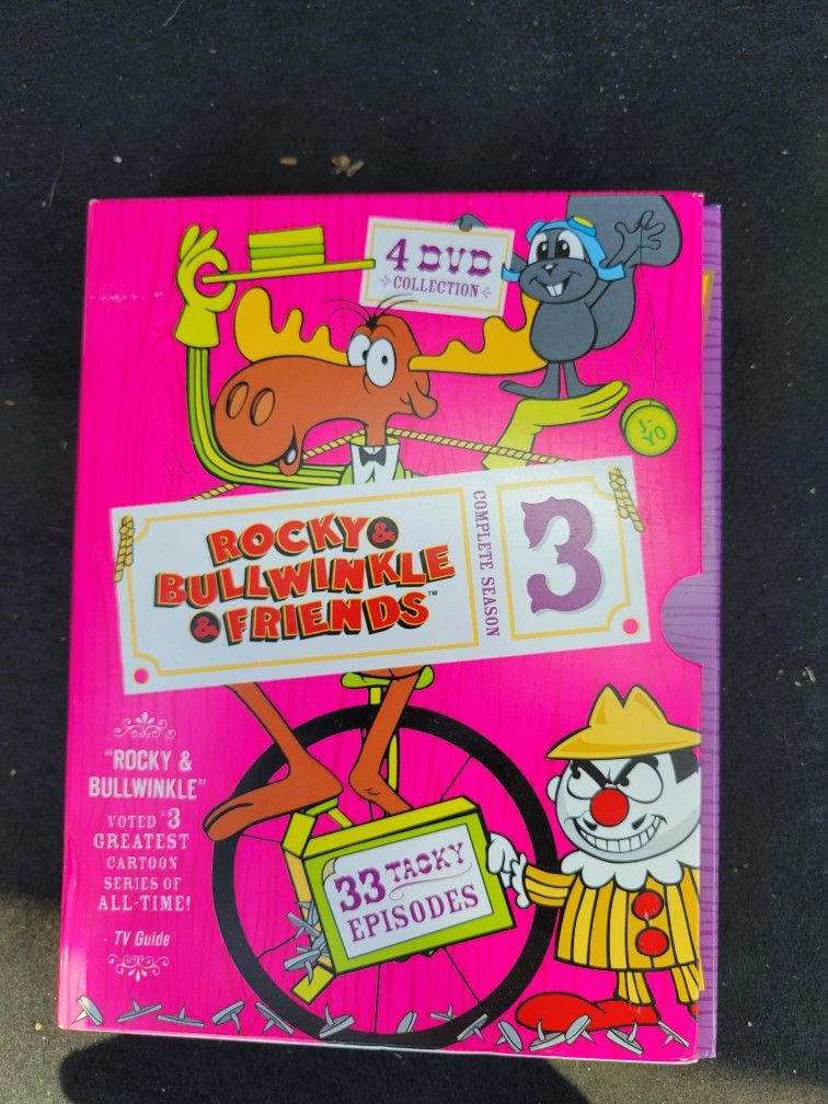 ROCKY & BULLWINKLE & FRIENDS. Season 3.