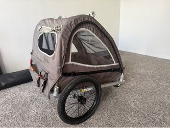 Large bicycle trailer for pets