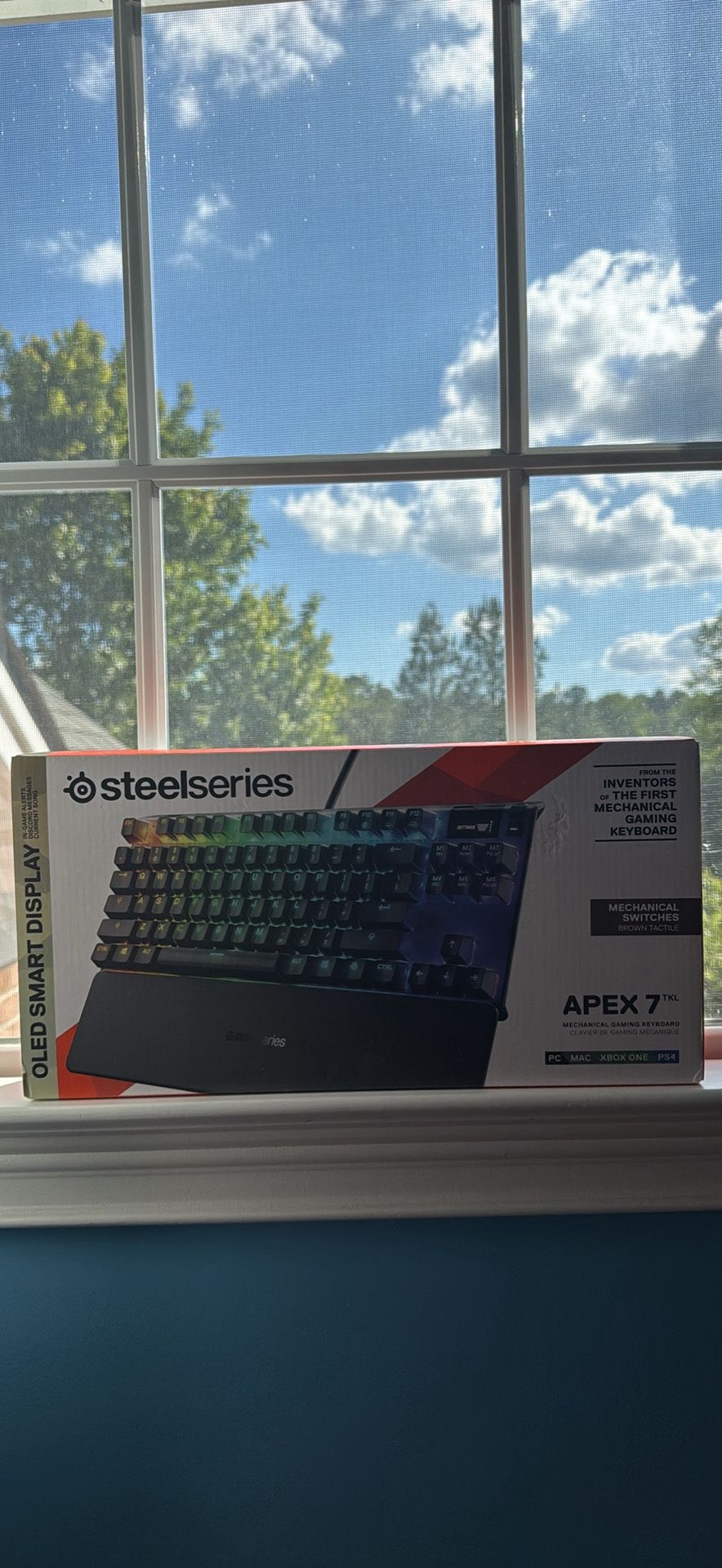 Steelseries Apex 7 TKL Keyboard Brown Switches Brand New Sealed