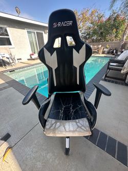 S-Racer Gaming/Office Chair – Functional, Worn Seat