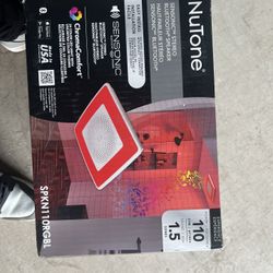 NuTone SPKN110RGBL Chromacomfort Ceiling Bath Fan with Sensonic Bluetooth
